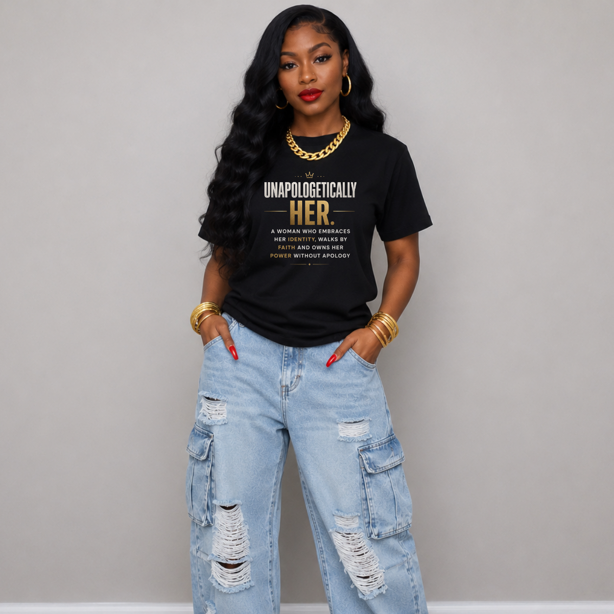 T Shirt- Unapologetically Her (New Edition)