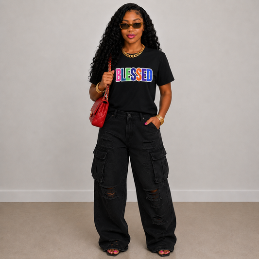 T Shirt- BLESSED