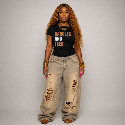 T Shirt- BANGLES AND TEE