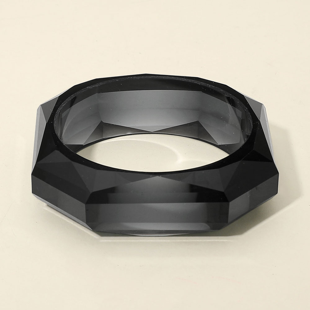 Bangles- Miss Geo Clear Resin Bracelet