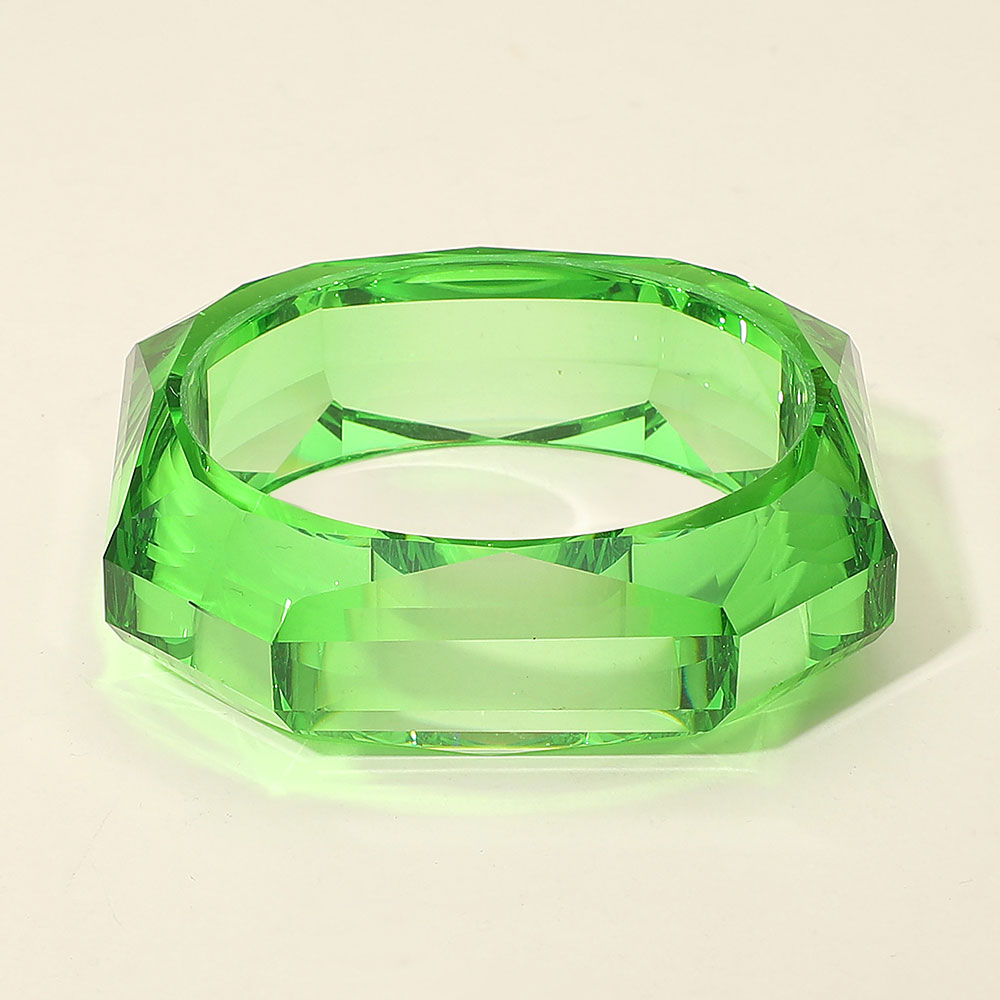 Bangles- Miss Geo Clear Resin Bracelet