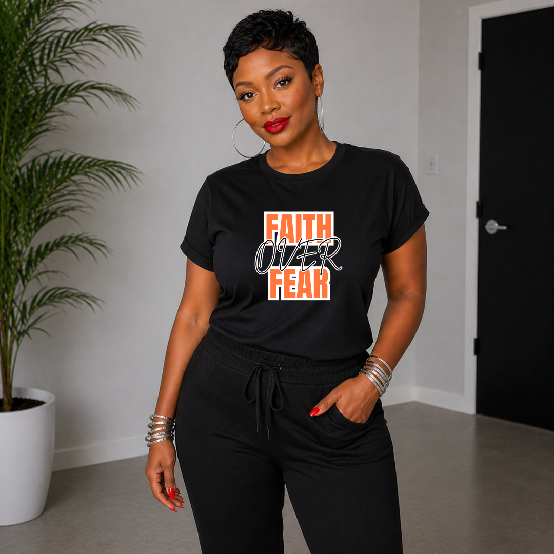 T Shirt- FAITH OVER FEAR